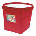 Lot De 4 Paniers Ronds En Tissu