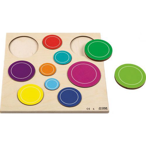 Lot 2 Puzzles En Relief