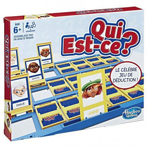Qui est-ce ? - Jeu de déduction - Hasbro