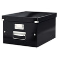 Boîte archivage noir 28.1X20X37 cm pour format A4 - Leitz
