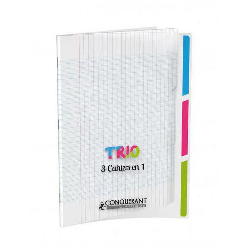 Cah Trio 3 En 1 Polyp Transluc 96p Agf 90g 17x22 Conquér
