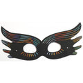 Lot 12 Masques Cart Grat Noir/arc-en-ciel