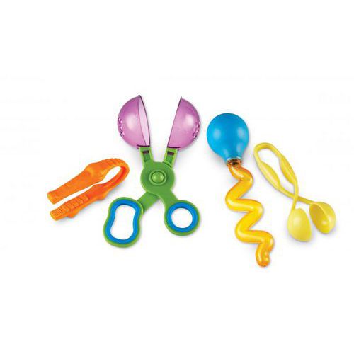 Set De Pinces Motricité Fine 4 Outils