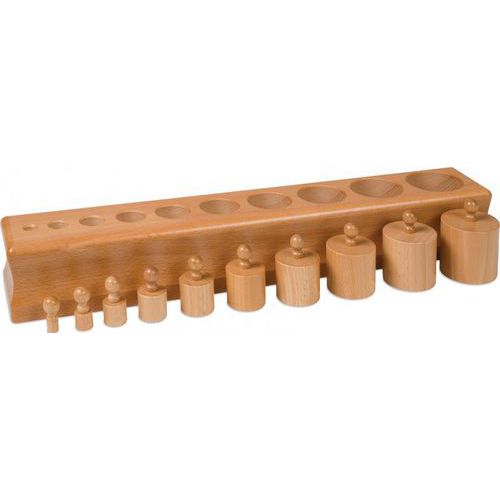 Montessori Bloc Des Cylindres N1