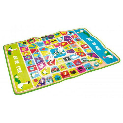 Tapis de jeu 'Jeu de l'oie'