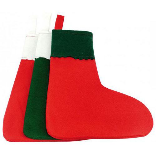 Lot 10 Chaussettes De Noël En Feutrine