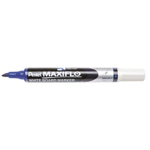Marqueur Maxiflo pointe biseaute bleu