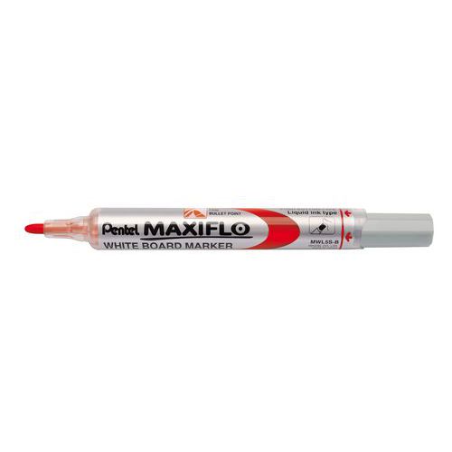 Marqueur maxiflo effaçable à sec pointe ogive 4 mm - Pentel