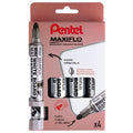 Marqueur effaçable à sec maxiflo pointe ogive ultra large - Pentel