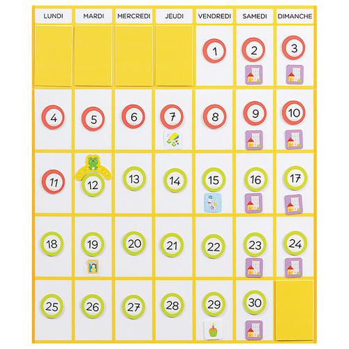 Le Calendrier À Construire