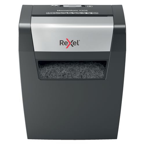 Destructeur De Documents X-308 Coupe Croisée