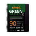 Rhodiactive Greenbook ligné avec cadre-en-tête A5+