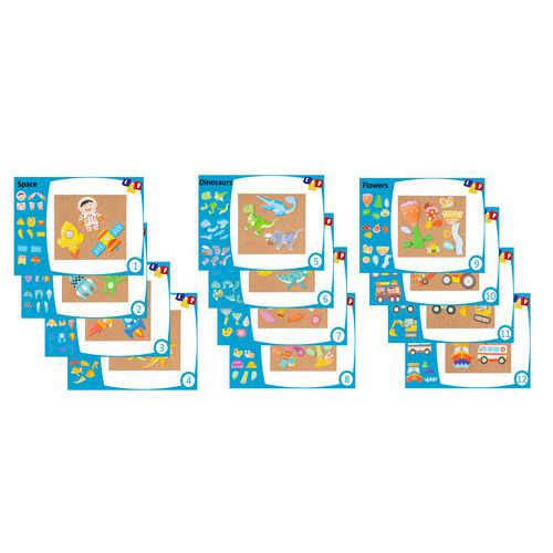 Set De 12 Fiches Pour Atelier Pédagogique Du Marteau