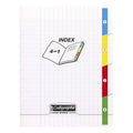 Cahier 4 en 1 polypropylène 96 pages seyes 90 gr 17x22cm - Calligraphe