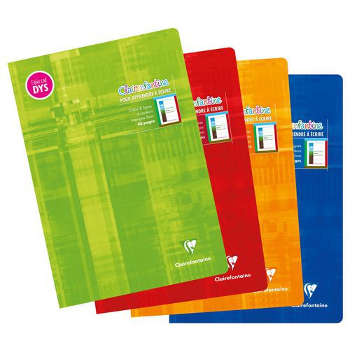 Cahier D'écriture Spécial Dys A4 48 Pages Interligne 5 Mm