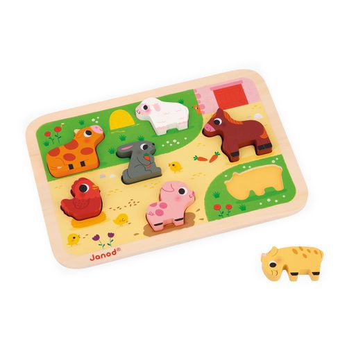 Puzzle ferme chunky - Janod