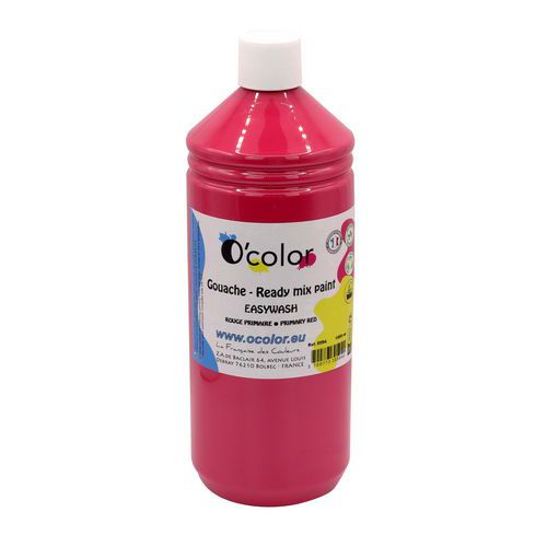 Flacon de 1L de gouache O'color - Magenta