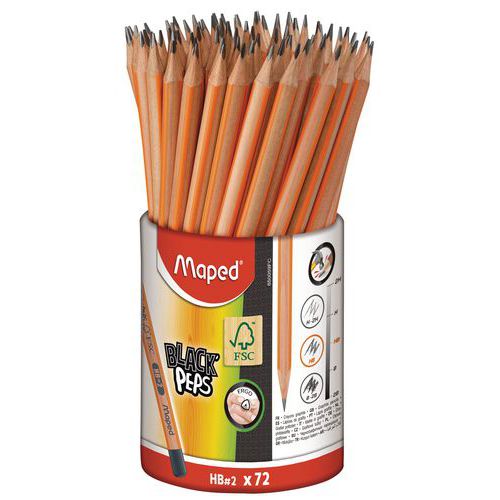 Crayon Noir Hb Blackpeps Maped