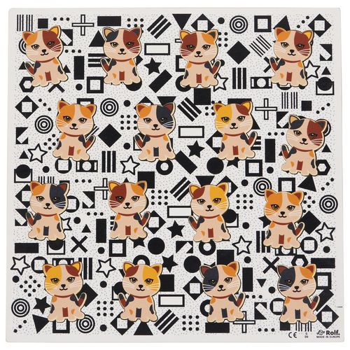 Puzzle chats et art noir et blanc - Rolf
