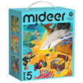 Lot 3 Puzzles Évolutifs Aventuriers 4 Ans - Mideer