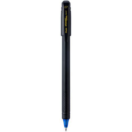 Stylo gel roller Energel pointe 0,7 mm non rétractable bleu