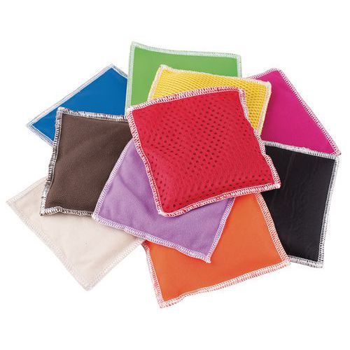 Lot 10 sacs à grains texturés