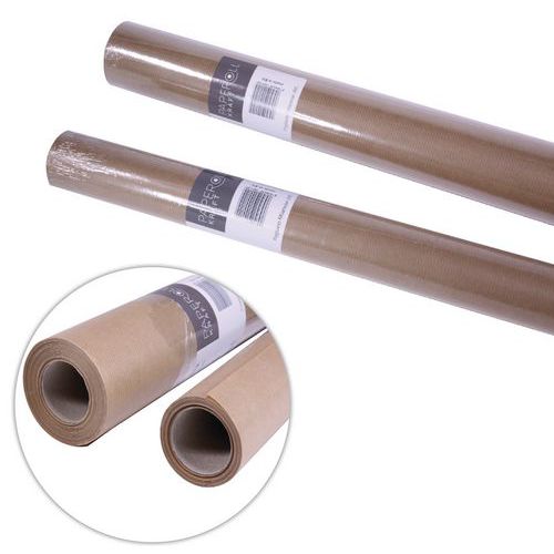 Rouleau kraft - 10 m x 1 m - 64 g - brun