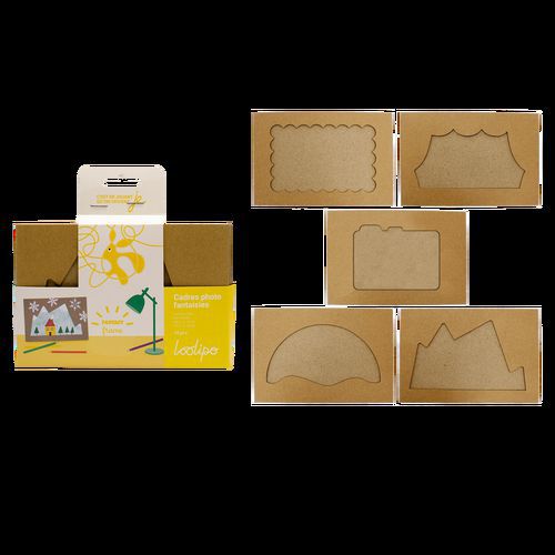 Cadre en carton fantaisie