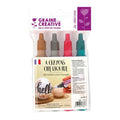 Lot de 4 crayons bougie à la cire liquide - Graine créative