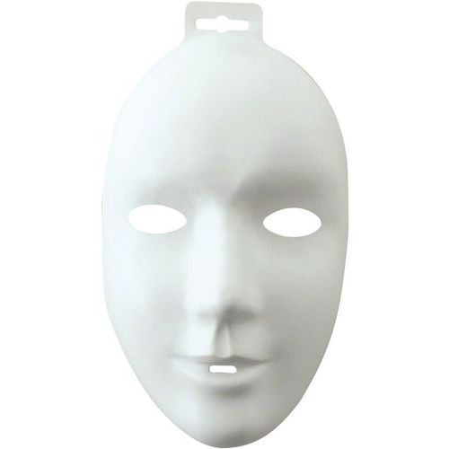 Masque Pvc Blc À Peindre Ou À Maquiller - Femme