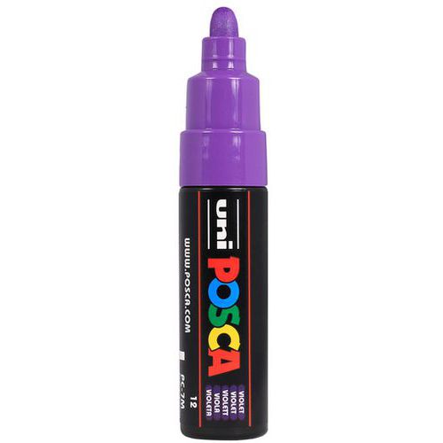 Marqueur PC7M pointe large conique violet - Posca