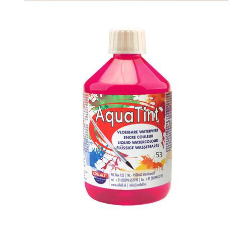 Flacon 500 Ml Encre À Dessiner Aquatint - Magenta