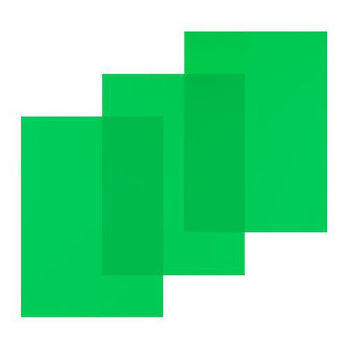100 films transparents 21 x 29,7 cm - vert