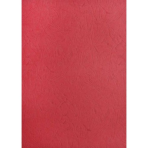 100 Cartons Veiné Cuir - Rouge