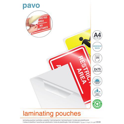 Pochette De Plastification A4 75µ