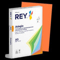 Ramette 500 Feuilles Vives 80g A3 - Orange Intense