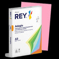 Ramette 500 Feuilles Vives 80g A3 - Rose Vif
