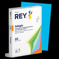Ramette 500 Feuilles Vives 80g A3 - Bleu Mer