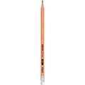 Crayon Graphite Triangulaire B Embout Gomme Black'peps