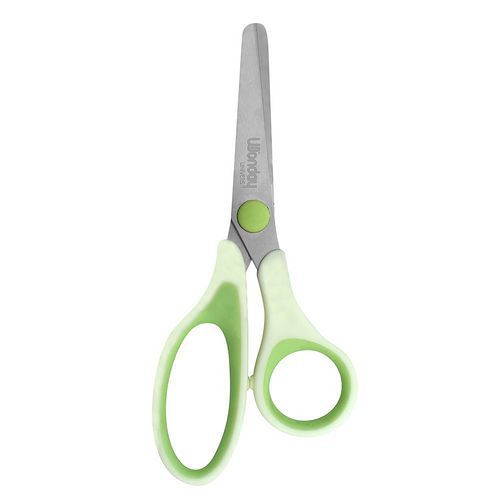 Ciseaux Bouts Ronds 13cm Uni'vert
