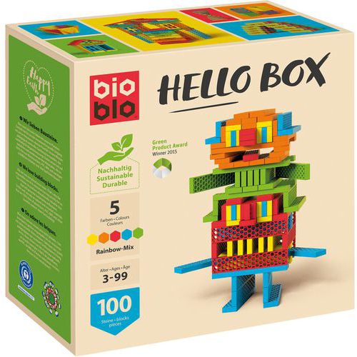 Bioblo Rainbow Mix 100 Pièces