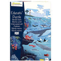 Puzzle éducatif carton 100 pièces monde marin - Avenue Mandarine