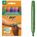 Etui 5 feutres tampon tatouage à l'eau - Bic