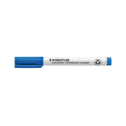 Marqueur compact pointe ogive bleu Staedtler