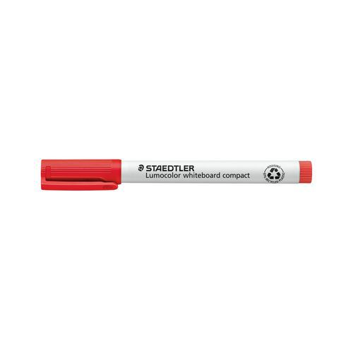 Marqueur compact pointe ogive rouge Staedtler