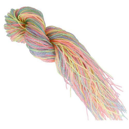 Sachet De 50 Fils Scoubidous Twist Couleurs Fluo 100cm Ø2mm