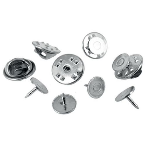 20 Attaches Pin's Coloris Argenté