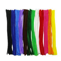 180 chenilles couleurs vives 30 cm