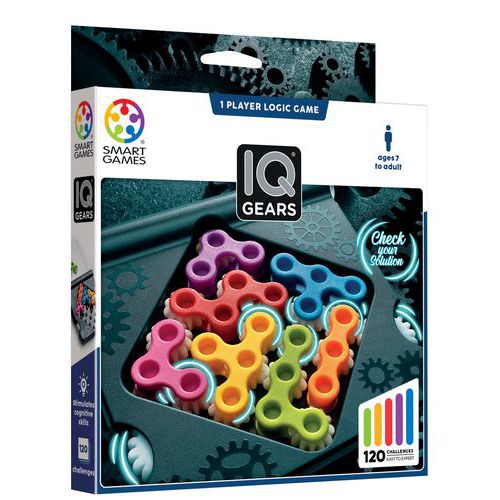 Lot de 9 Jeu IQ Gears - Smart Games