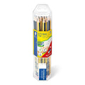 Tube 12 Crayons Noir Noris Hb Avec Gomme